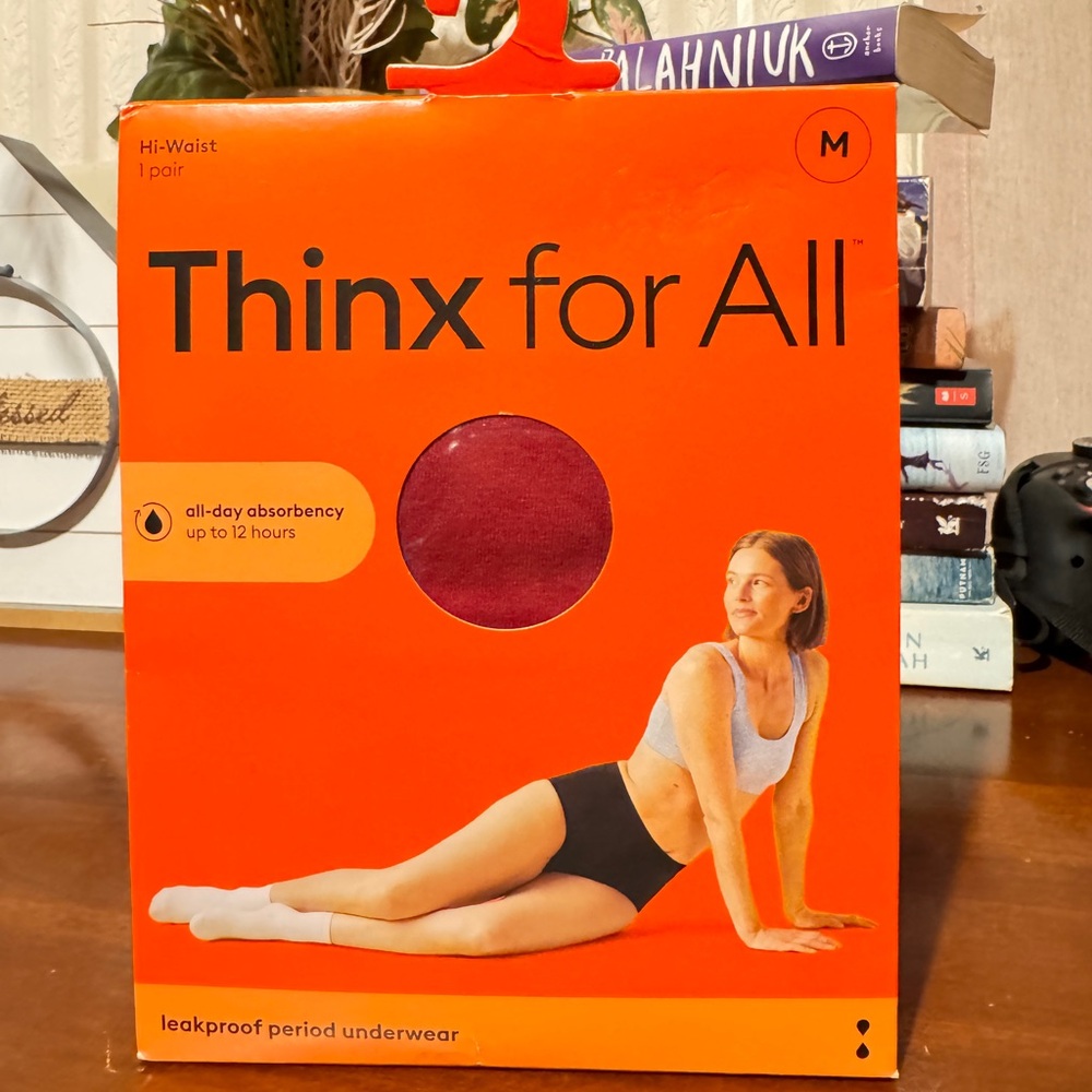 Thinx For All Hi-Waist Leakproof Period Underwear (M)